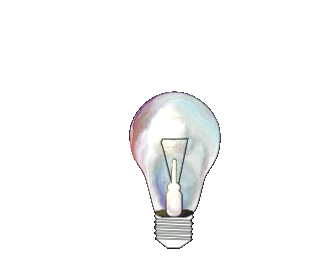 Idea Lamp Sticker by modelvault3d