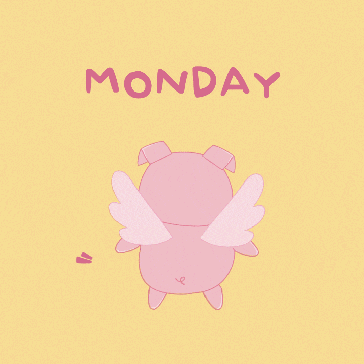 Lets Get It Monday GIF by PositivelyPigasus