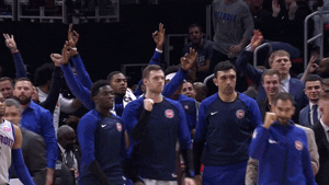 mood celebrate GIF by NBA