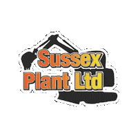 Sussexplant plant excavator hire digger Sticker