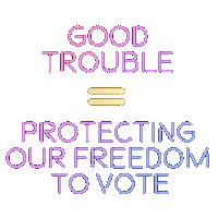 Voting Rights Vote Sticker by Creative Courage