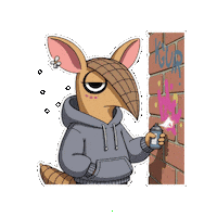 Beer Chill Sticker by Chillo Dillo