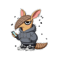 Podcast Piercing Sticker by Chillo Dillo