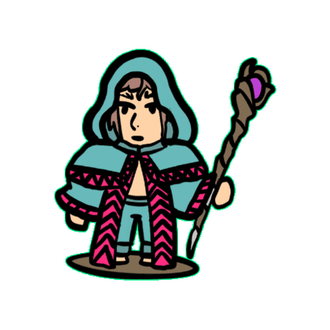 Dnd Wizard Sticker