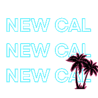 New Cal Sticker