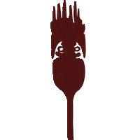 Fork Sticker