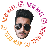 Saifakhtar Sticker by BORN ON INSTAGRAM