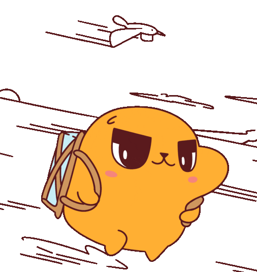 Run Running Sticker by Nattan_Universe