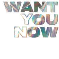 Want You Now Sticker by Delaney Jane