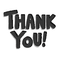 Thanks Thank You Sticker