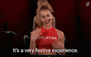 Holiday Jess Sims GIF by Peloton