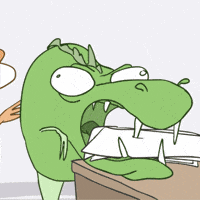 Monster Eat GIF
