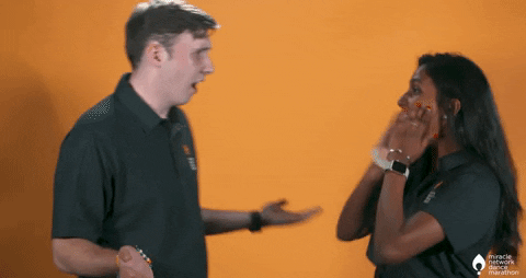 Shocked Dance Marathon GIF by Children's Miracle Network Hospitals