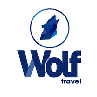 wolftravelargentina wolf Sticker
