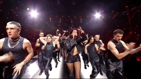 Dua Lipa Brits GIF by BRIT Awards