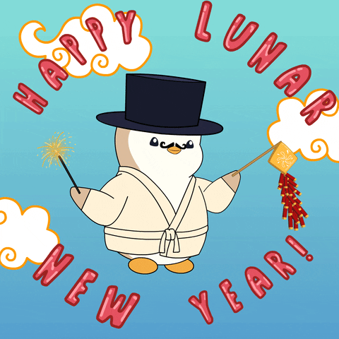 Happy Chinese New Year GIF by Pudgy Penguins