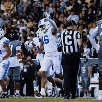 Byu Football Celebration GIF by BYU Cougars