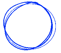 Circle Effects Sticker by haenaillust