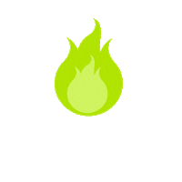 fire burn Sticker
