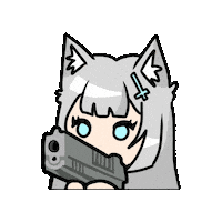 kountermeasures blue archive kmk shiroko ブルアカイブ Sticker