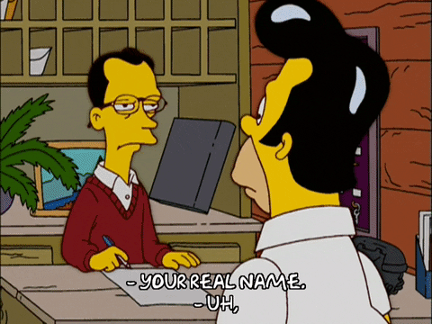 sarcastic homer simpson GIF