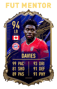 Bayern Munich Davies Sticker by FUT Mentor