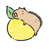 Mimimomo_draw love cartoon illustration animal Sticker