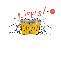 alexandraandreeva0bfe party beer cheers bar Sticker