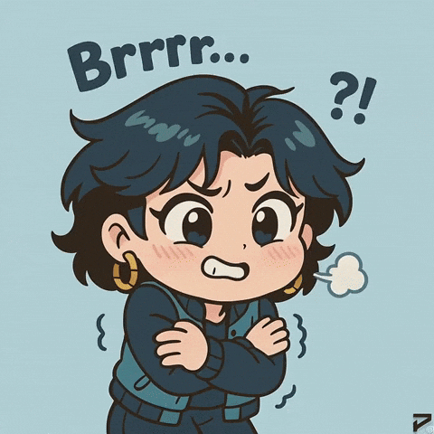 Freezing Work From Home GIF by Persona