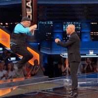 game show fist bump GIF by Deal Or No Deal