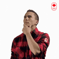 teamcanada thinking canada hmm question GIF