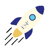 Sky Is The Limit Rocket Sticker by BordeauxNextGen