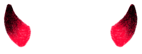 Devil Lucifer Sticker by Fabiola Lara / Casa Girl