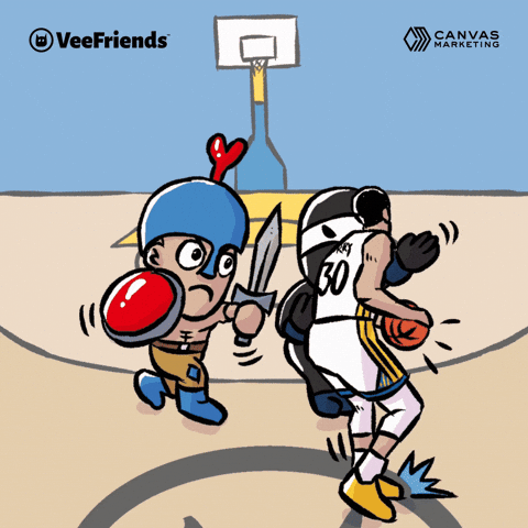 Basketball Nba GIF by VeeFriends