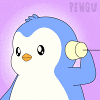 In Love Hearts GIF by Pudgy Penguins