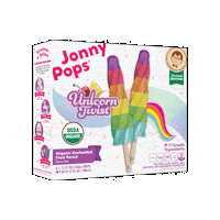 Unicorn Sticker by JonnyPops