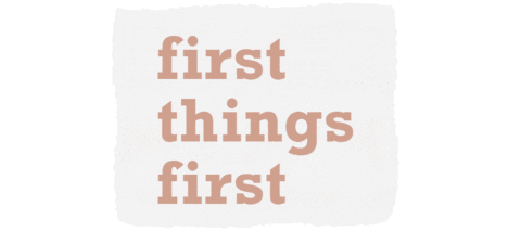 Wwfirstthings Sticker by Well-Watered Women