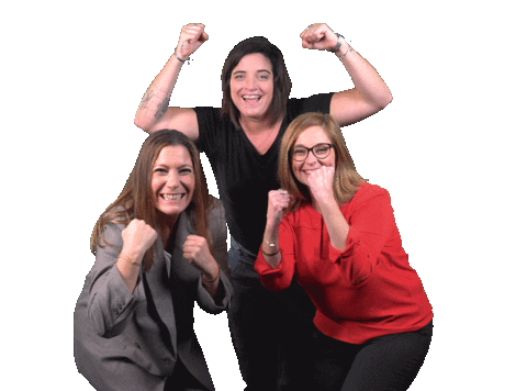 Teamwork Celebrating Sticker by RTBF