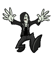Wednesday 13 Running Sticker