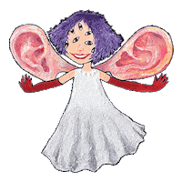 fly ear Sticker by Enryv