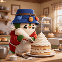 Cake Baking GIF by ZaddyFi