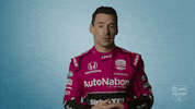 Simon Pagenaud Shrug GIF by INDYCAR