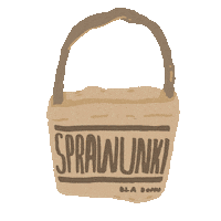 bag cotton Sticker by Pan tu nie stał