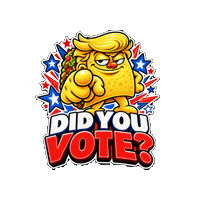 Voting Election Day Sticker