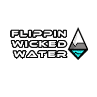 WhitewaterAptitude water wild flip waterfall Sticker