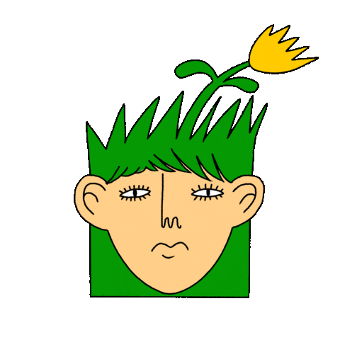 aldrincyrill giphyupload flower grass Sticker