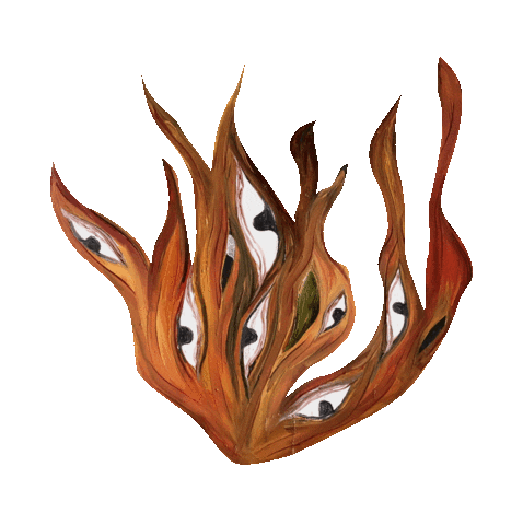 Art Blinking Sticker