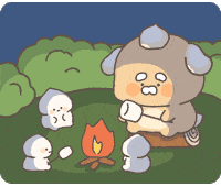 Dog Camping GIF by Kcomics