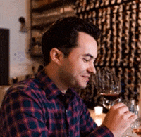 ryancvet wine tasting drinking wine red wine glass ryan vet GIF