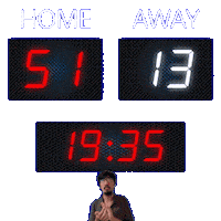 13 Away Sticker